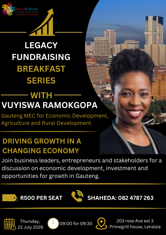 Business Breakfast Vuyiswa with Venue